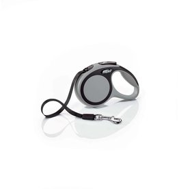 Flexi Flexi New Comfort Retractable Tape Dog Leash Grey /  X-Small-  10-ft
