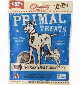 Primal Primal Dog -Turkey Liver Munchies Freeze-Dried 2 oz