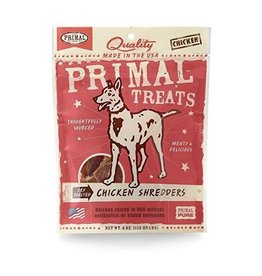 Primal Primal Chicken Shredders Dry Roasted Dog Treats 4 oz