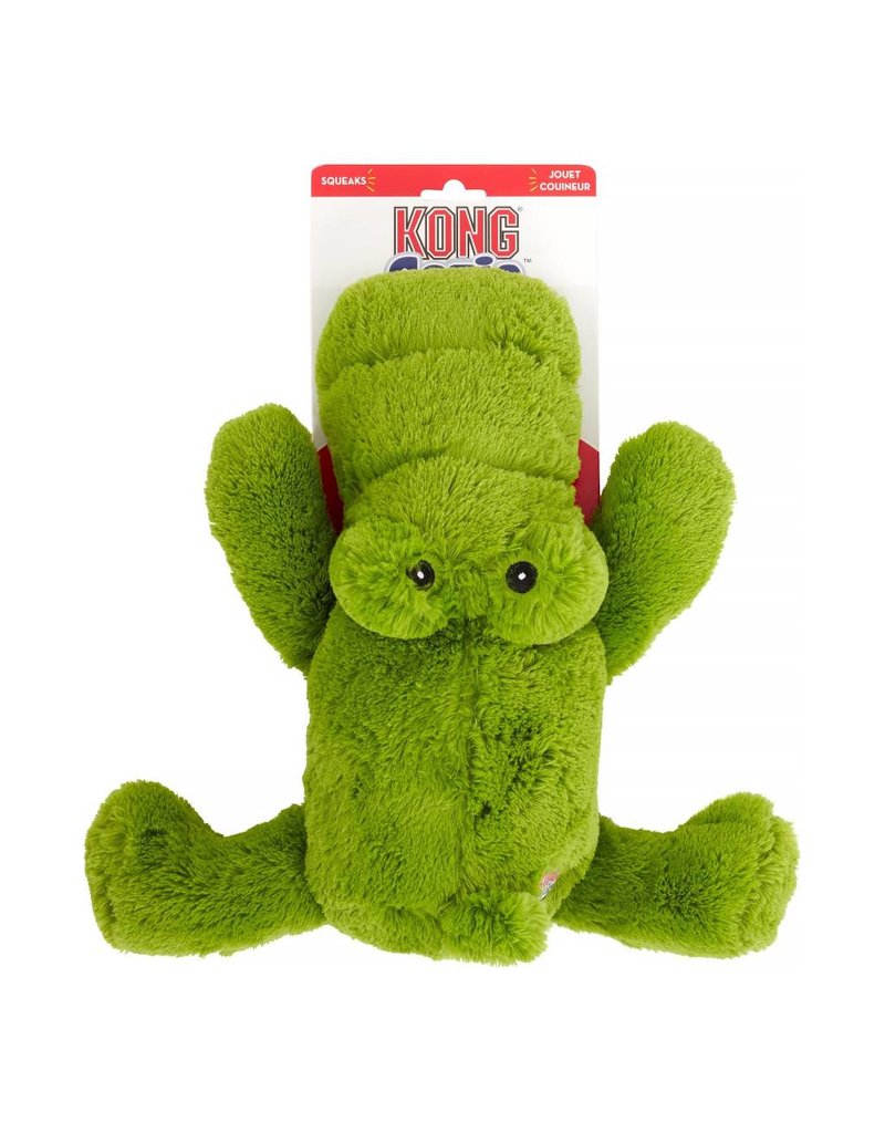 Kong KONG Cozie Ali-Gator Dog Toy, Green, X-Large