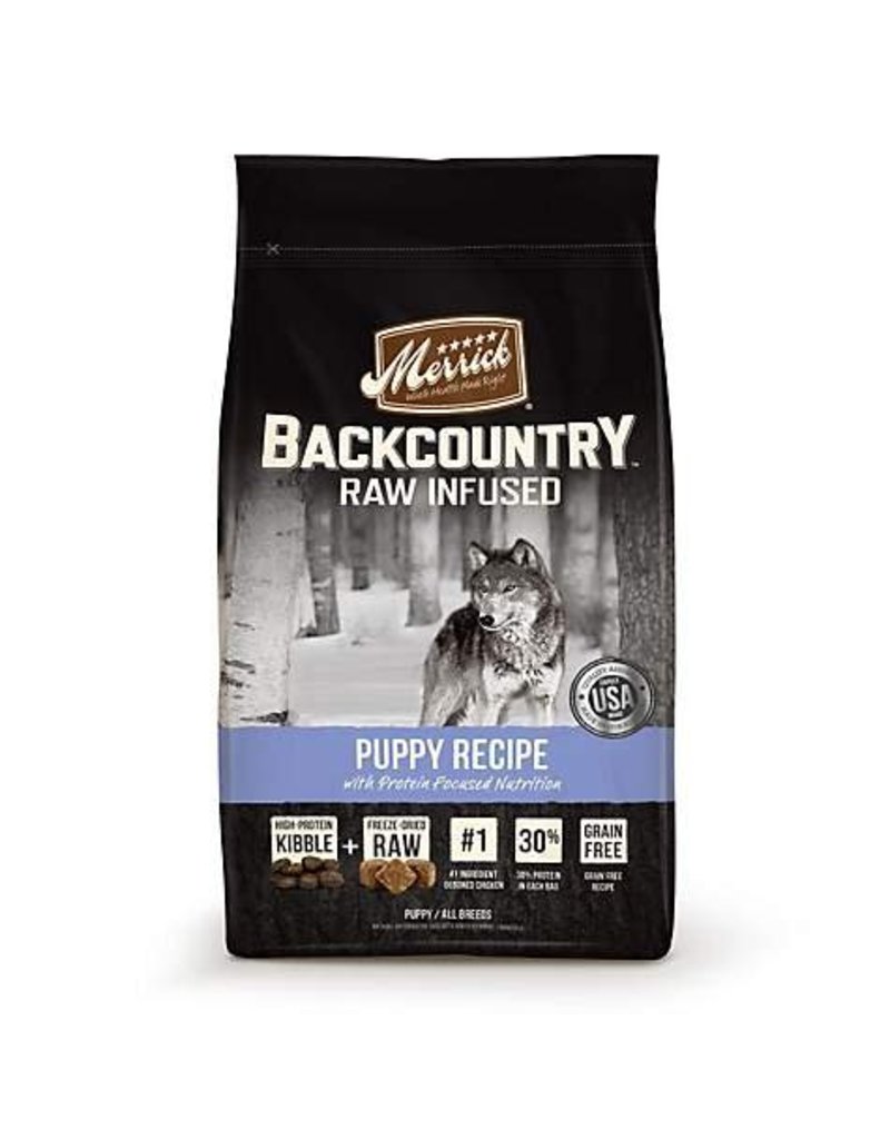 Merrick Merrick Backcountry Raw Infused Puppy Recipe Grain-Free Dry Dog Food - 4 lb.