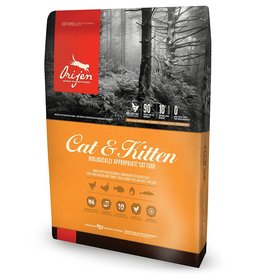 Orijen Orijen Cat & Kitten Biologically Appropriate Grain-Free Chicken, Turkey & Fish Dry Cat Food 4 lb