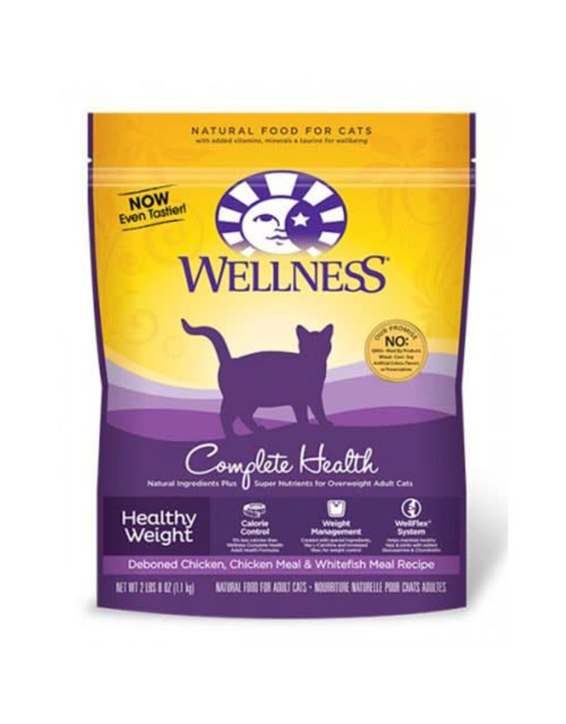 Wellness Wellness Complete Health Healthy Weight Deboned Chicken, Chicken Meal & Turkey Meal Recipe Dry Cat Food- 6 LB