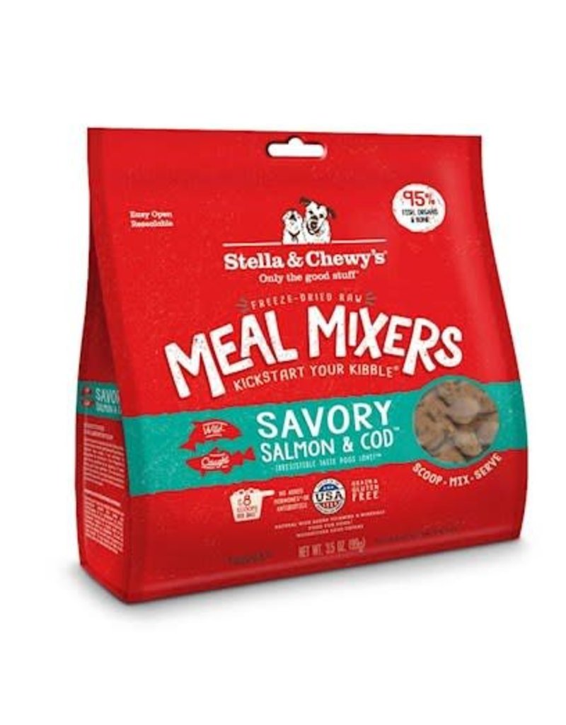 Stella & Chewy's Stella & Chewy's Freeze-Dried Savory Salmon & Cod Meal Mixers 3.5 oz