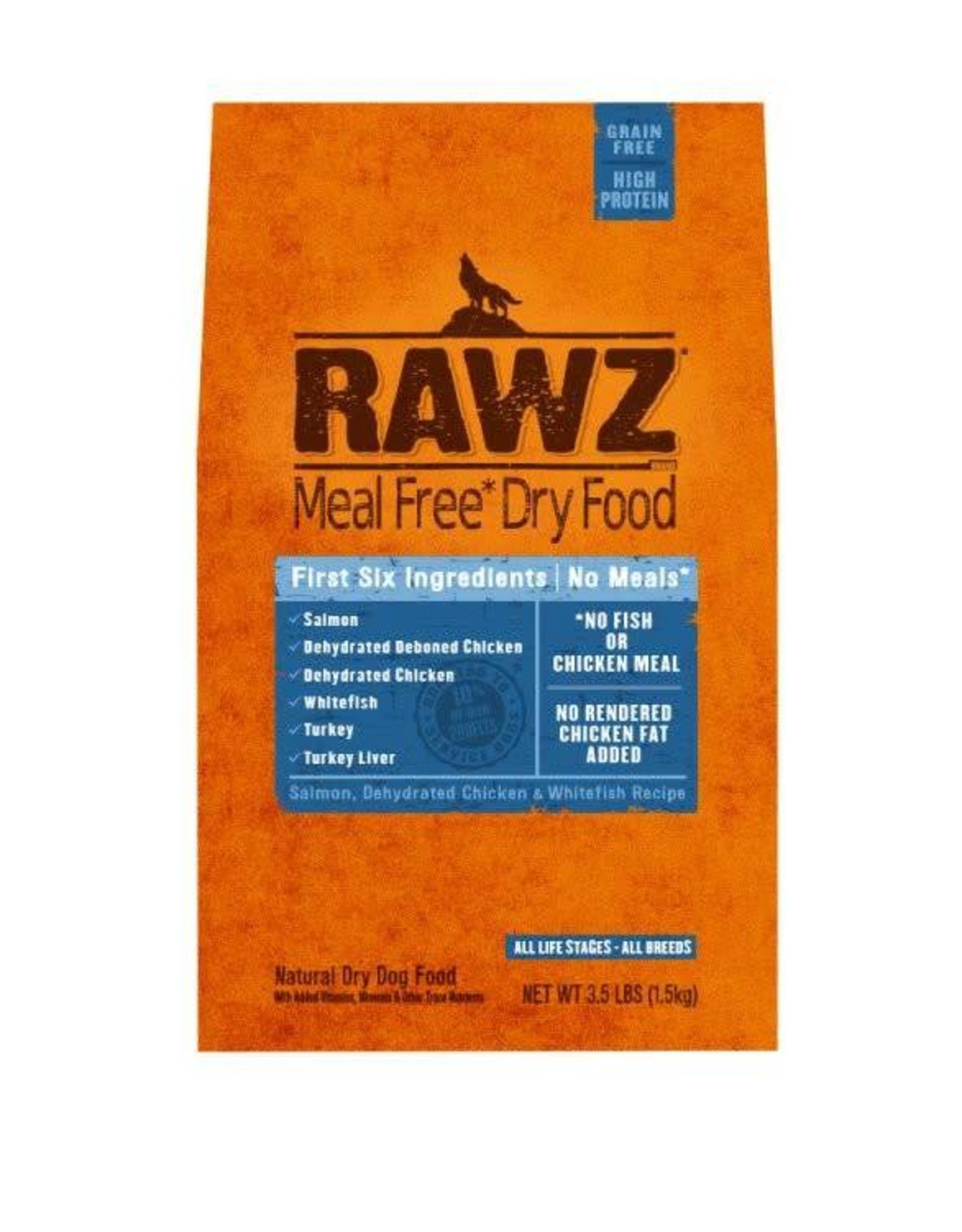 Rawz RAWZ Meal Free Salmon, Dehydrated Chicken, and Whitefish Dry Dog Food