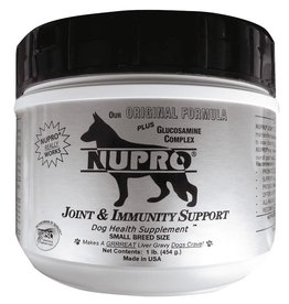 Nupro Nupro All Natural Joint & Immunity Support Small Breed Dog Supplement, 1-lb canister