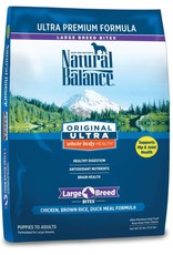 Natural Balance Natural Balance Original Ultra Whole Body Health Chicken, Brown Rice, Duck Meal Formula Large Breed Dry Dog Food