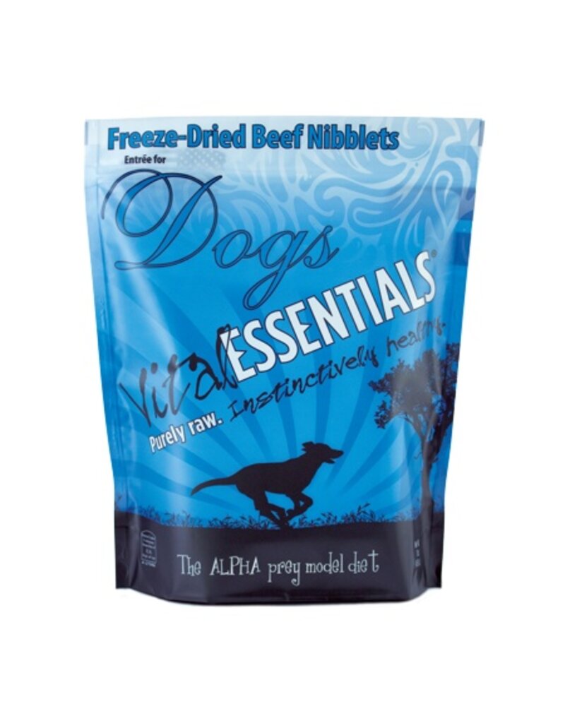 Vital Essentials Vital Essentials Beef Entree Nibblets Grain-Free Freeze-Dried Dog Food- 1 lb.