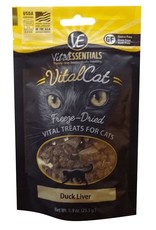 Vital Essentials Vital Essentials Duck Liver Freeze-Dried Cat Treats- 0.9 oz. bag