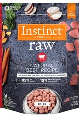 Nature's Variety Nature's Variety Instinct Frozen Raw Bites Grain-Free Natural Beef Recipe Dog Food- 3 lb. bag
