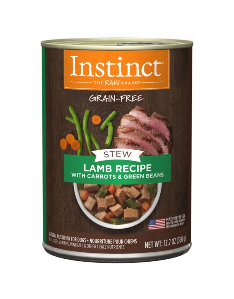 Nature's Variety Nature's Variety Instinct Grain Free GrassFed Lamb Stew Dog Food 12.7 oz
