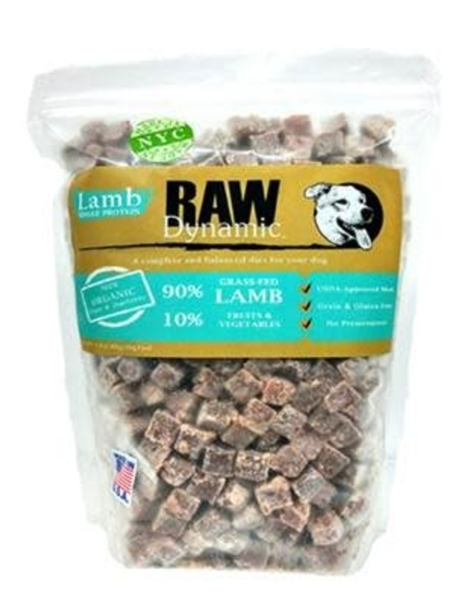 Raw Dynamic Raw Dynamic Frozen Lamb Dog Food