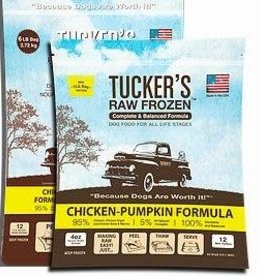 Tucker's Tucker's Basics Chicken & Pumpkin Raw Frozen Dog Food 3 lb SPECIAL ORDER SAME DAY