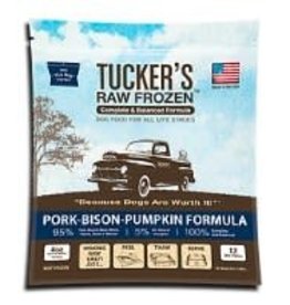 Tucker's Tucker's Raw Frozen Pork Bison Pumpkin 3 lb. Dog Food