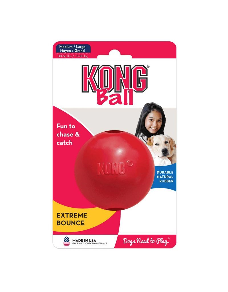 Kong Kong Dog Toy Ball Medium/Large Red
