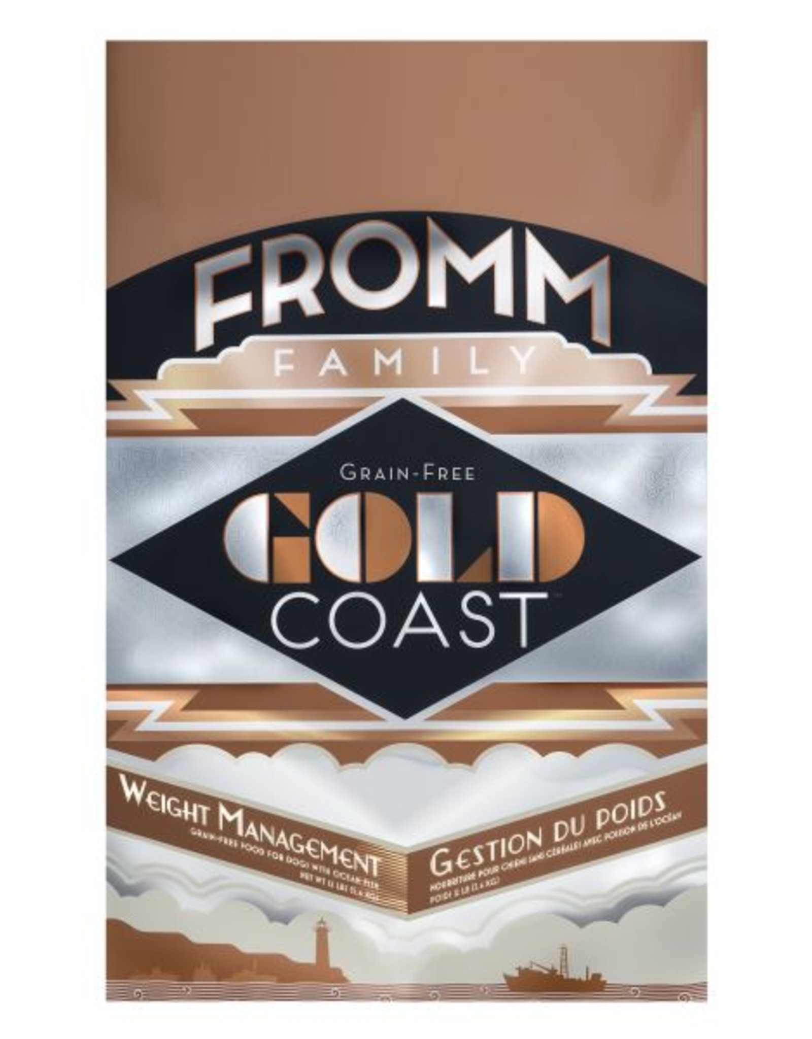 Fromm FROMM DOG GOLD COAST WEIGHT MANAGEMENT GRAIN FREE WHITE FISH SALMON