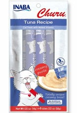 Inaba Inaba Churu Grain-Free Tuna Puree Lickable Cat Treat
