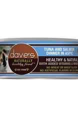 Daves Pet Food Dave's Cat Naturally Healthy Tuna & Salmon In Aspic 5.5 oz