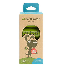 Earth Rated Earth Rated PoopBags Unscented Dog Waste Bag Refills, Pack of 8 rolls - 120 bags