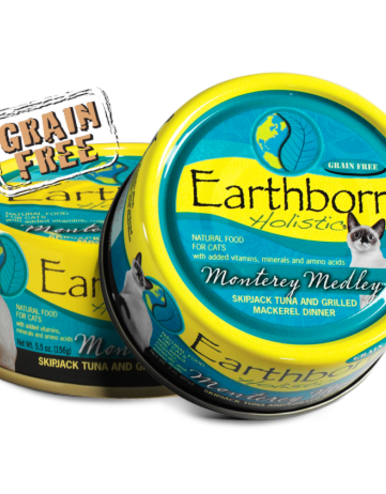 Earthborn Cat Grain Free Monterey Medley 5.5  oz