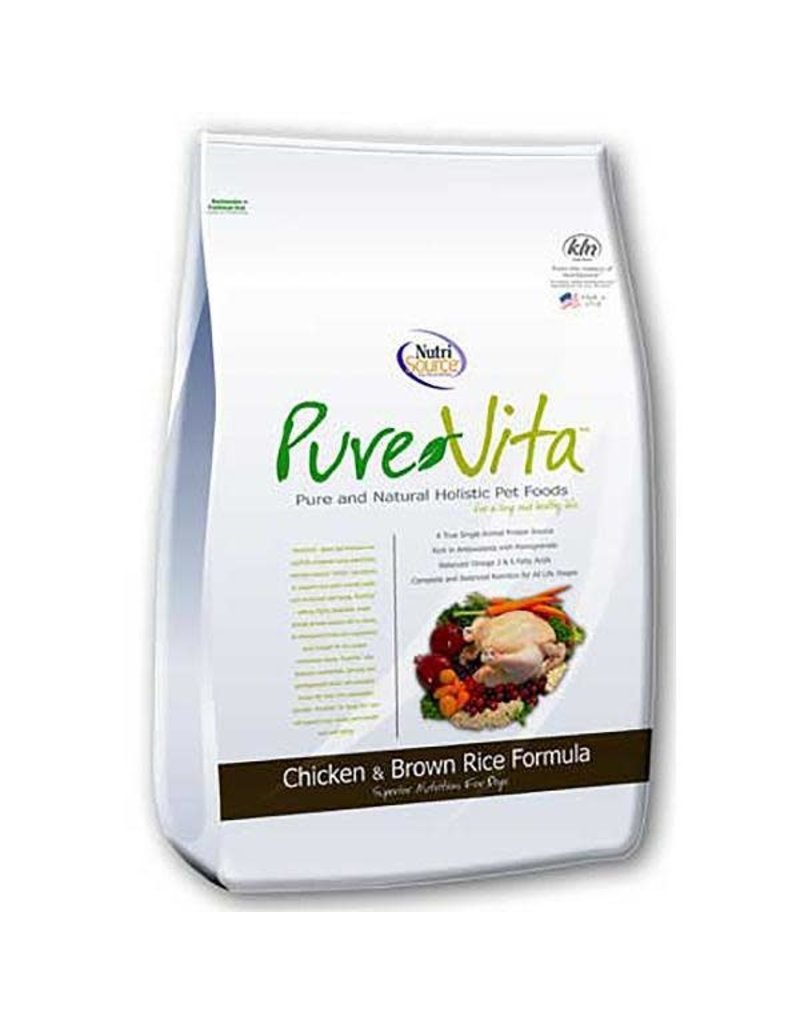 Nutrisource Nutri Source Pure Vita Dog Dry Chicken & Brown Rice 5 lb