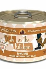Weruva Weruva Cats In The Kitchen Fowl Ball 6 oz