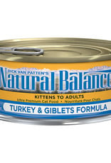 Natural Balance Natural Balance Turkey & Giblets Cat 5.5 oz