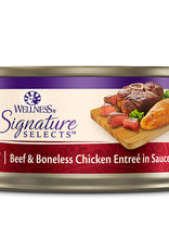 Wellness Wellness Signature Selects Chunky Beef & Chicken Cat 2.8 oz
