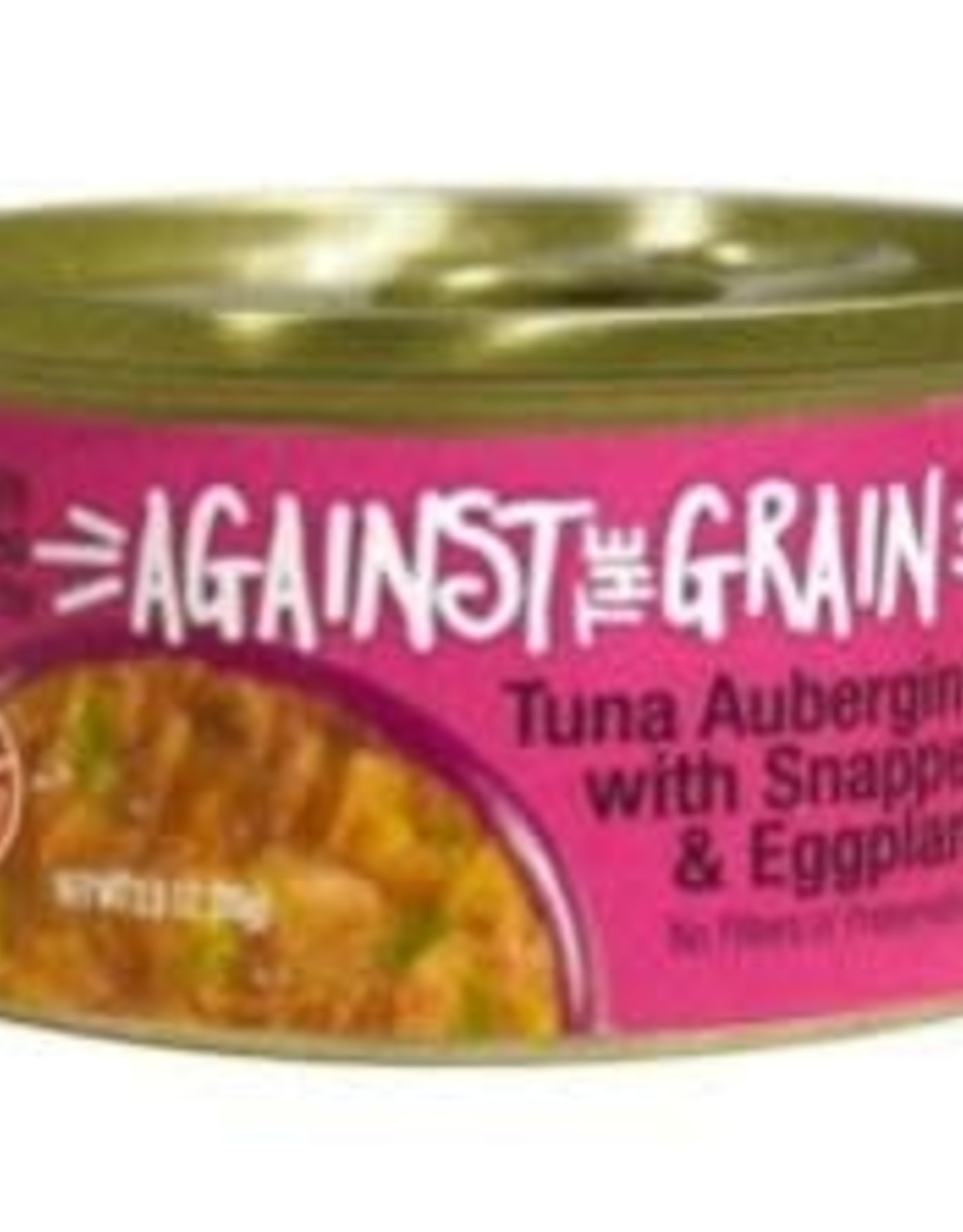 Evanger's Against the Grain Tuna Snapper Eggplant Cat 2.8 oz