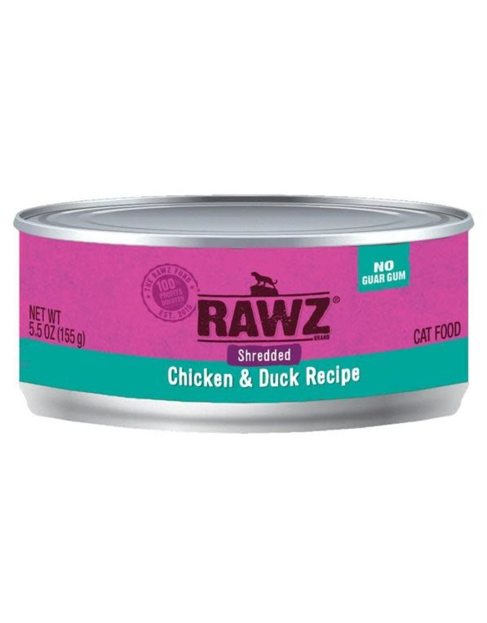 Rawz Rawz Shredded Chicken & Duck 5.5 oz