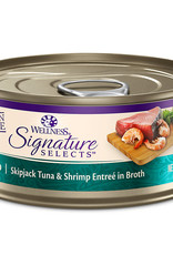 Wellness Wellness Signature Selects Tuna & Shrimp Broth Cat 5.3 oz