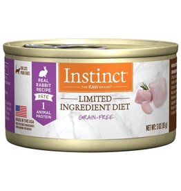 Nature's Variety Nature's Variety Instinct Limited Ingredient Diet Grain-Free Real Rabbit Recipe Canned Cat Food 3 oz