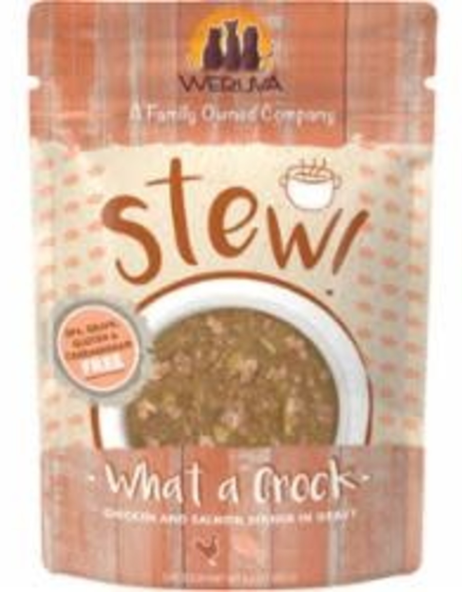 Weruva Weruva Cat Stew Pouch GF Chicken & Salmon - What A Crock 3 oz