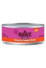 Rawz Rawz Cat Can Grain Free Shredded Chicken & Pumpkin 3 oz