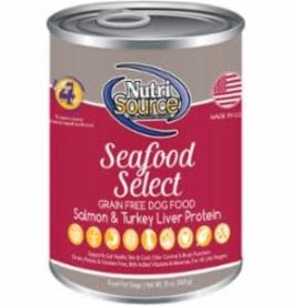 Nutrisource NutriSource Grain Free Seafood Select Can Dog Food 13 oz