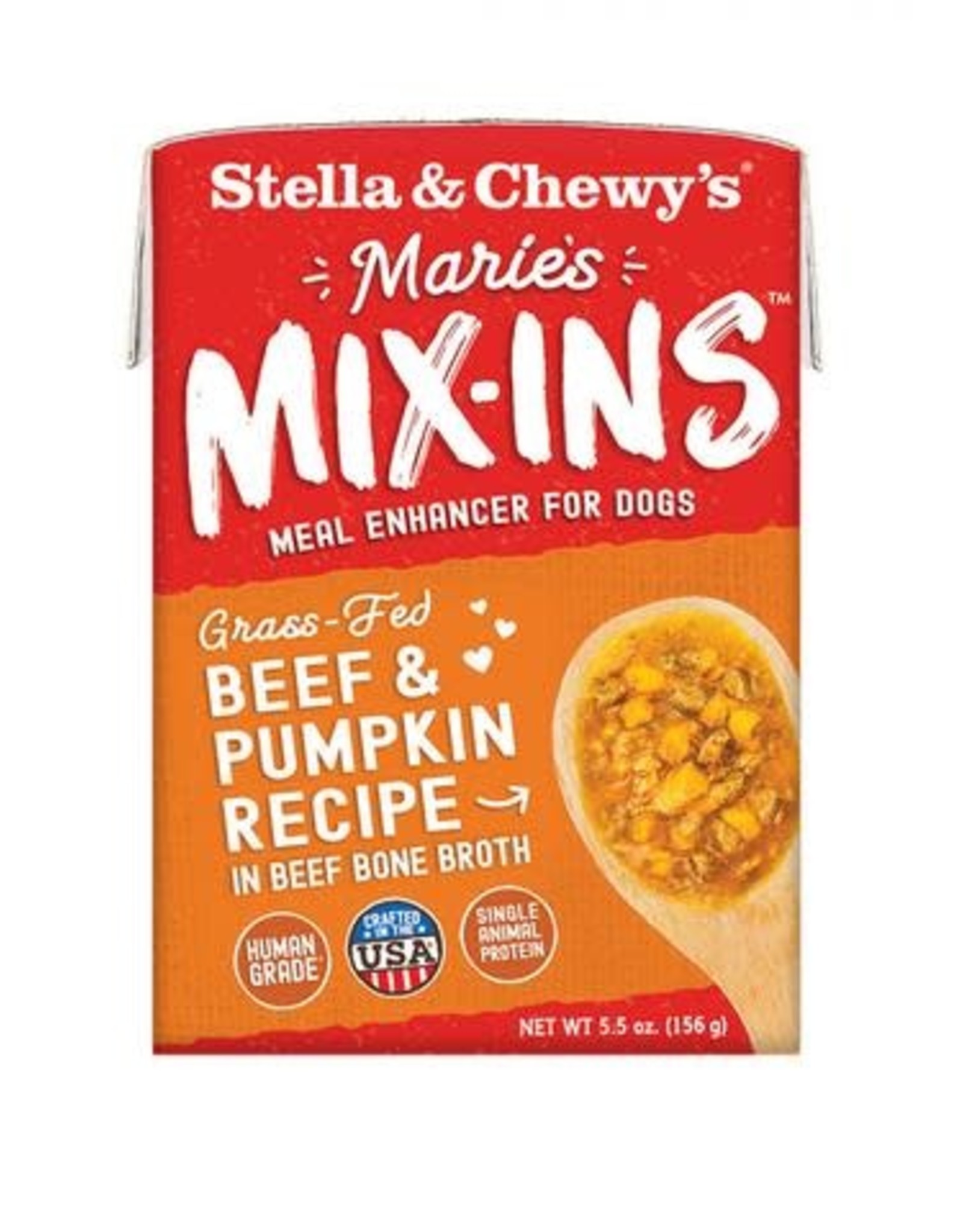 Stella & Chewy's Stella & Chewy's Marie's Mix Ins Grass Fed Beef & Pumpkin Dog 5.5 oz