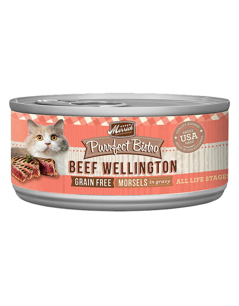 Merrick Merrick Purrfect Bistro Beef Wellington Cat Food 5.5 oz