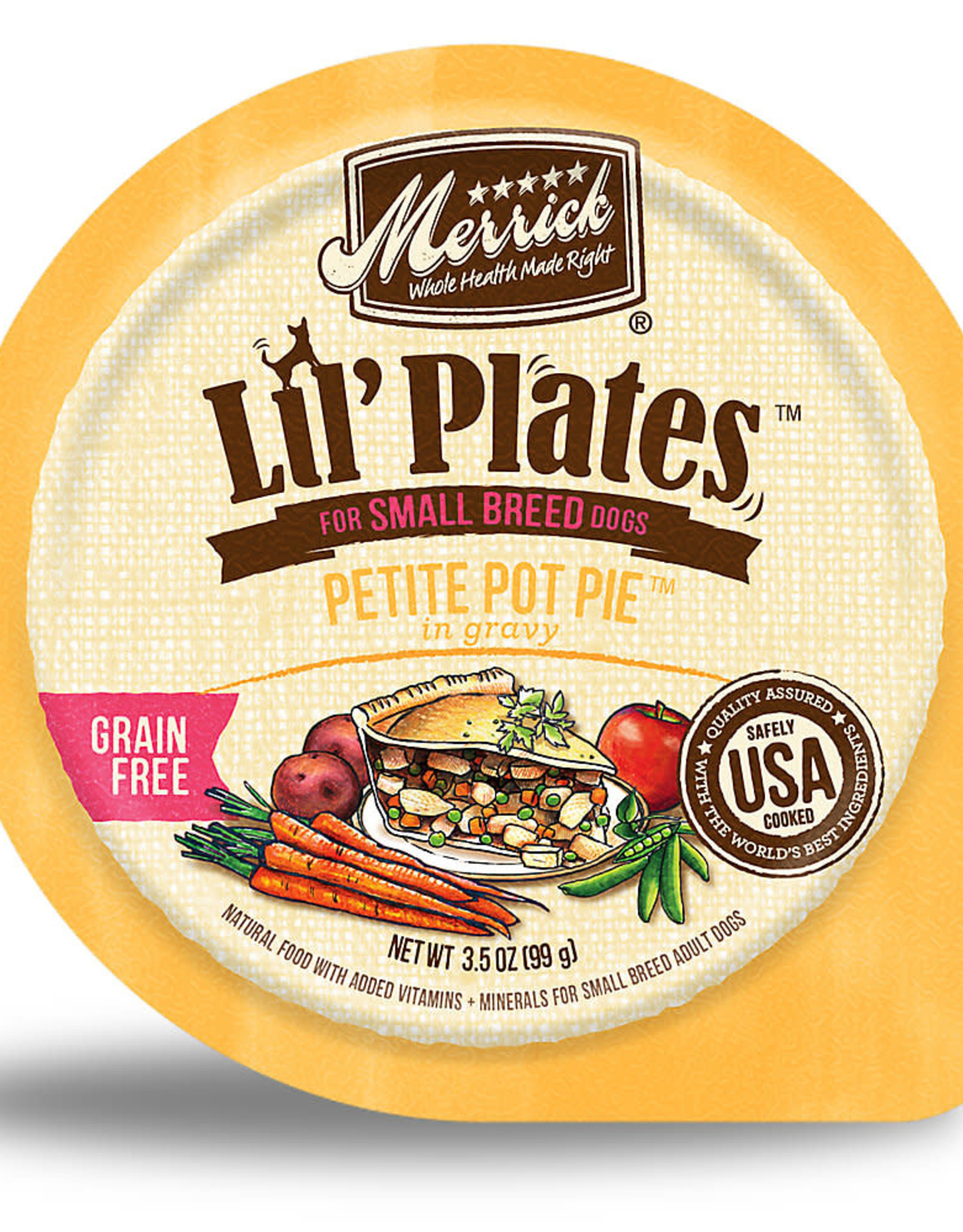 Merrick Merrick Lil' Plates Grain Free Petite Pot Pie 3.5 oz