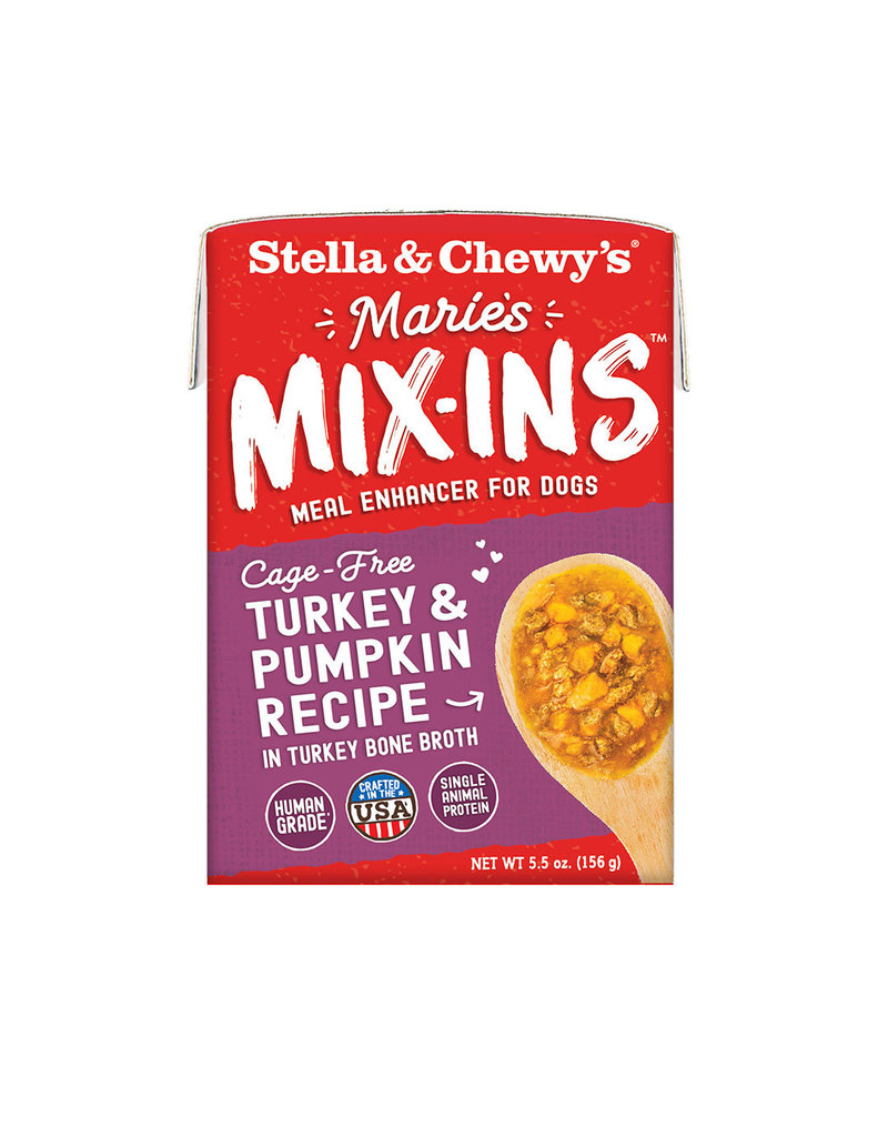 Stella & Chewy's Stella & Chewy's Marie's Mix Ins Cage Free Turkey & Pumpkin 5.5 oz