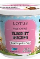 Lotus Lotus Raw Turkey Recipe for Cats 24 oz