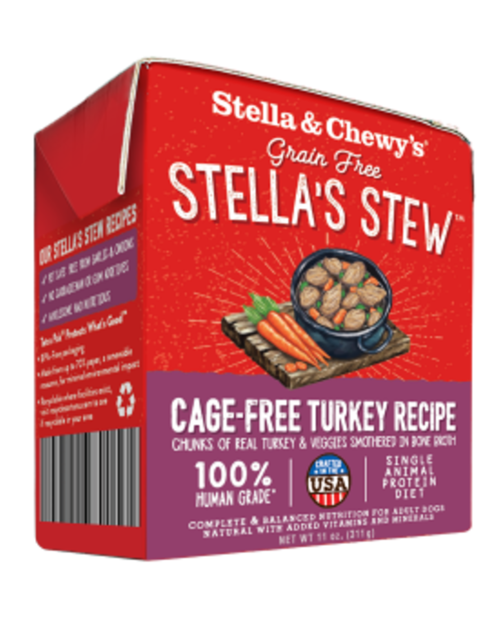 Stella & Chewy's Stella & Chewy's Stella's Stews Cage-Free Turkey Recipe 11 oz