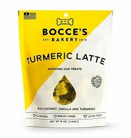 Bocce's Bakery Bocce's BAKERY DOG BISCUITS TUMERIC LATTE 5OZ