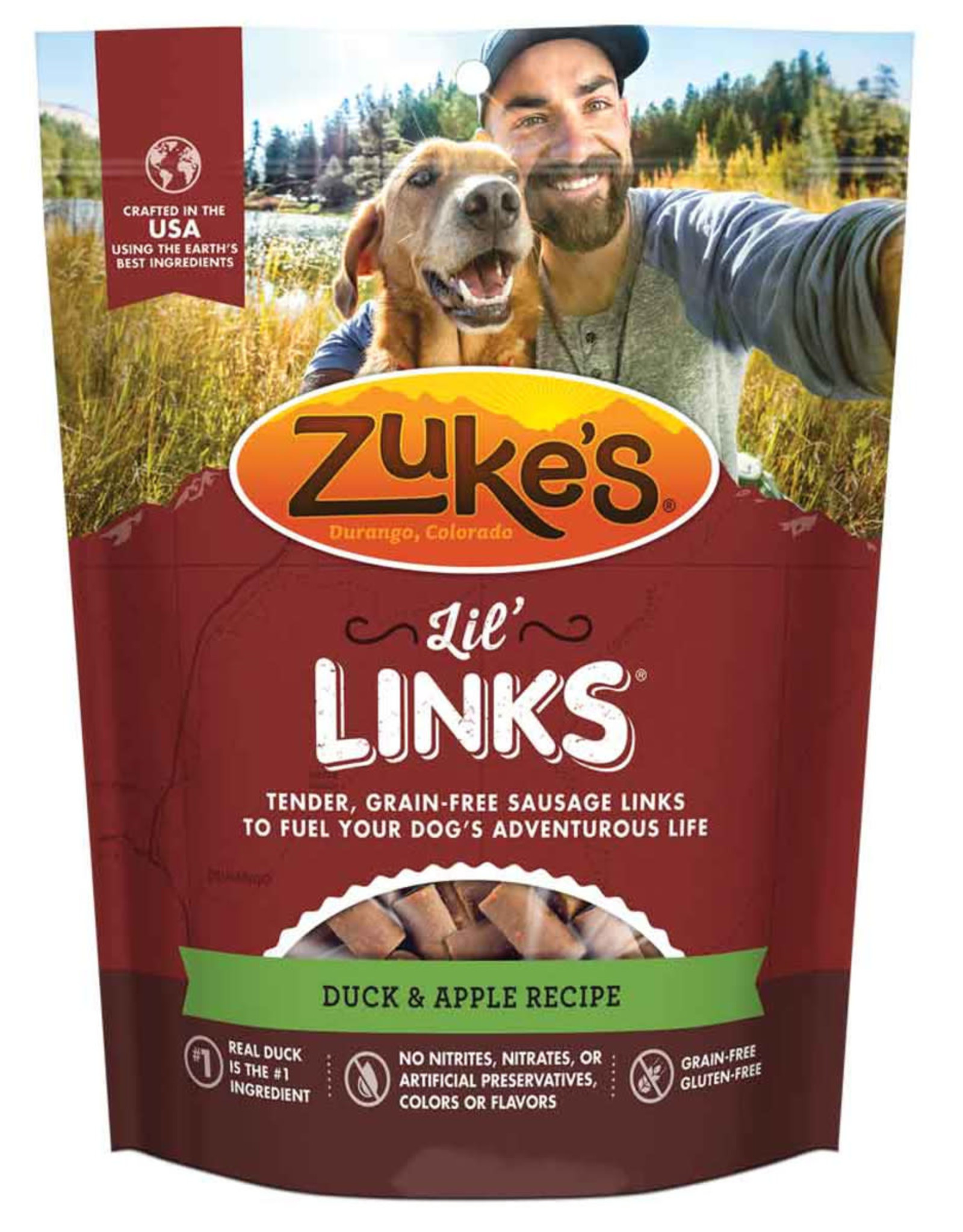 Zuke's Zuke's Lil' Links Duck & Apple Recipe 6 oz