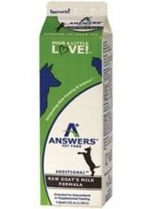Answers Answers 1 Quart Dog & Cat Add  Goat Milk Frozen Carton