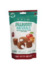 Presidio Presidio Dog Treat Pill Buddy Naturals Peanut Butter & Apple 5.3 oz