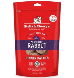 Stella & Chewy's Stella & Chewy's Freeze Dried Rabbit Patties Dog 25 oz