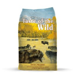 Taste Of The Wild Taste of the Wild High Prairie Canine with Roasted Bison & Venison 28 lb