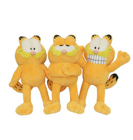 Multipet Multipet Garfield Squeak Assorted Dog Toy 10 Inch