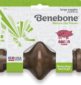 Benebone Benebone Bacon Flavor Zaggler Tough Dog Chew Toy Large