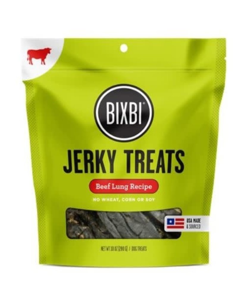 Bixbi Bixbi Dog Treat Jerky Beef Lung 10 oz